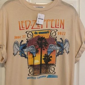 NWT Led Zeppelin T-shirt Dress